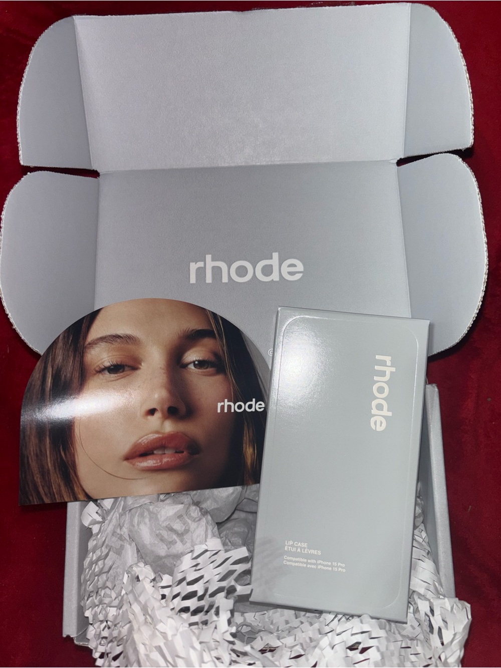 RHODE Phone Case – White